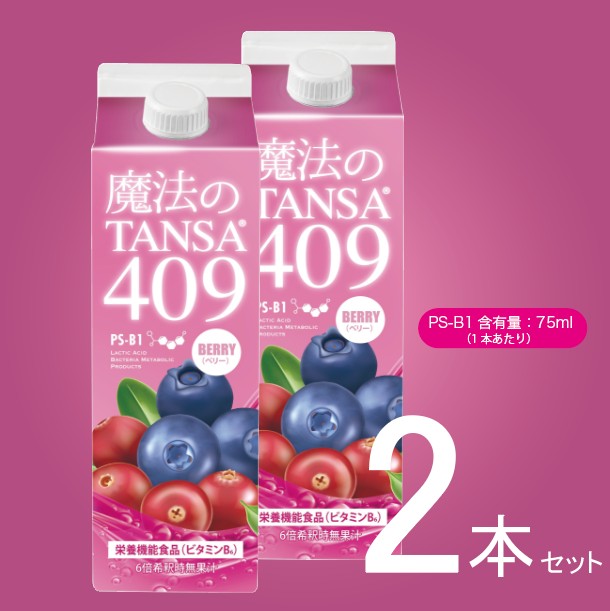 Magic TANSA Berry 1L (2-Pack)